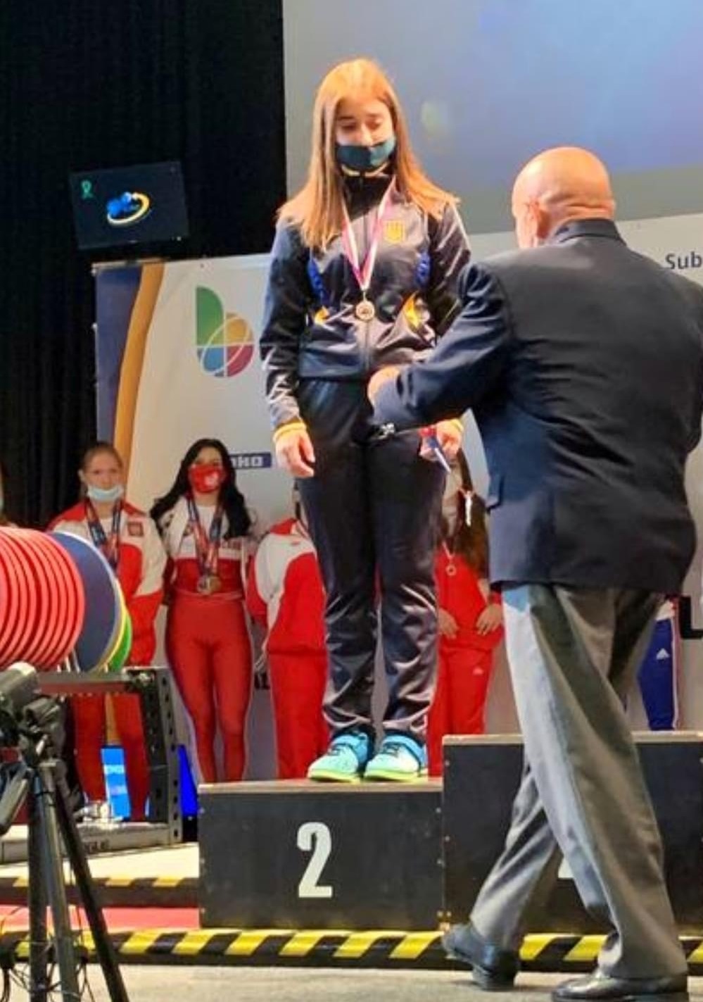 Софія Бздир-срібна призерка чемпіонату Європи